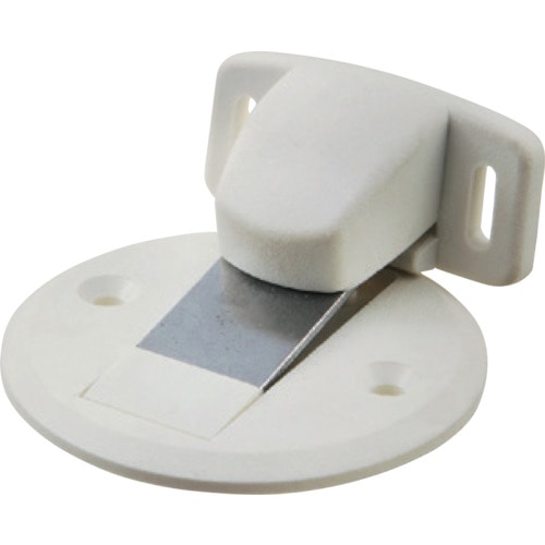 トラスコ中山 MK マグフラ戸当(面付型)(キャッチ機能付) アンバー（ご注文単位1個）【直送品】