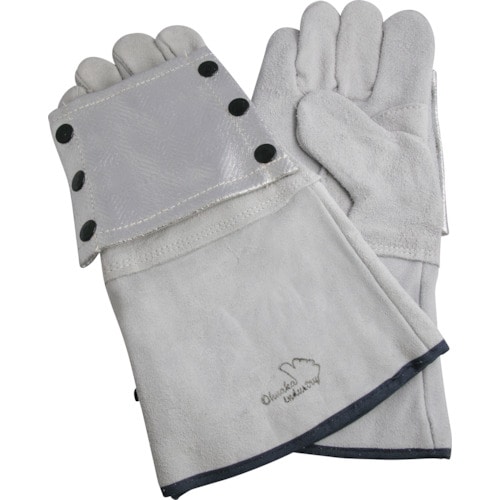 トラスコ中山 SUZUKID 耐熱溶接用皮手袋(ご注文単位1組)【直送品】