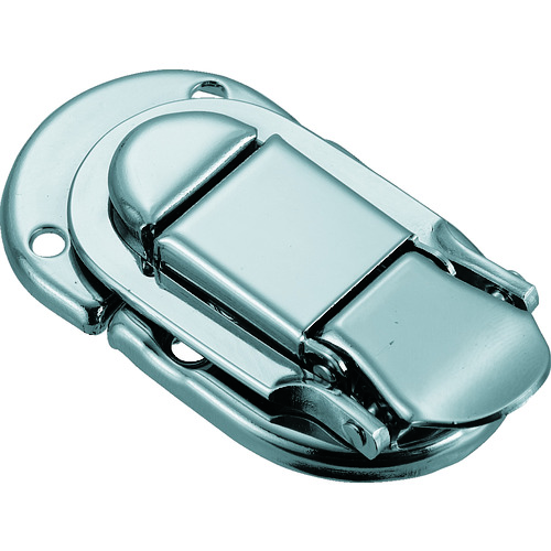 トラスコ中山 TRUSCO パッチン錠 横ズレ防止タイプ・スチール製 (4個入) 232-9204(ご注文単位1パック)【直送品】