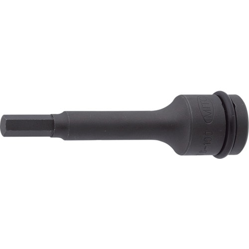トラスコ中山 ミトロイ 1/2 ヘックスソケットパワータイプ L100X6mm(ご注文単位1本)【直送品】