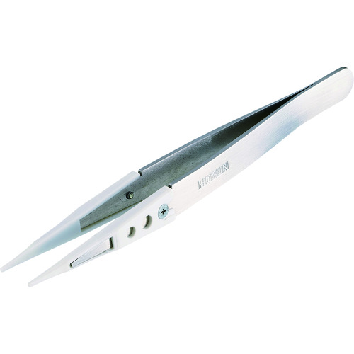 トラスコ中山 HOZAN プラチップピンセット 818-3668(ご注文単位1本)【直送品】