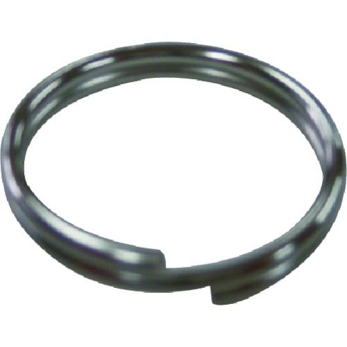 トラスコ中山 ニッサチェイン ニッケルWリング 1.6X18mm (25個入)（ご注文単位1パック）【直送品】
