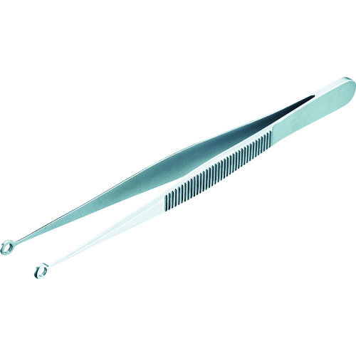 トラスコ中山 HOZAN ステンレス製ピンセット 130mm(ご注文単位1本)【直送品】