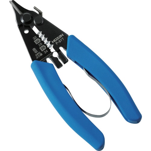 トラスコ中山 HOZAN ワイヤーストリッパー細線用(ご注文単位1個)【直送品】