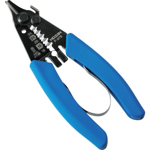トラスコ中山 HOZAN ワイヤーストリッパー より線用 267-0615(ご注文単位1個)【直送品】