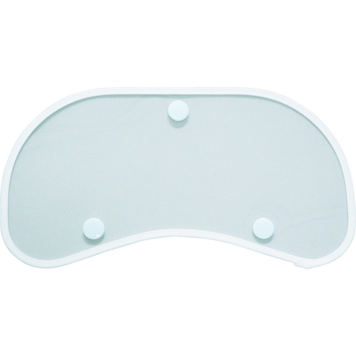 トラスコ中山 ゴールドウイン フラットシールドヘム ホワイト (1枚入)(ご注文単位1枚)【直送品】