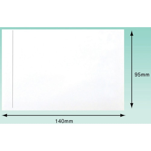 トラスコ中山 パピルス デリバリーパック A7サイズ用 (100枚入)（ご注文単位1パック）【直送品】