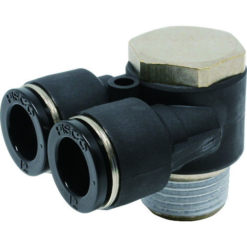 トラスコ中山 ピスコ チューブフィッティング ブランチエイ 809-5155(ご注文単位1個)【直送品】