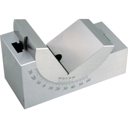 トラスコ中山 GROZ レベル調整治具 アジャスタブルアングルブロック中(ご注文単位1個)【直送品】