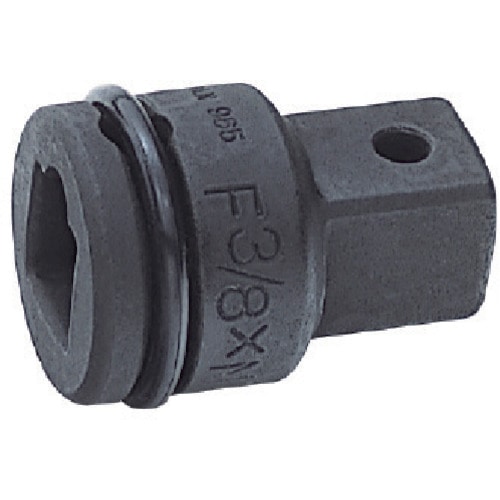 トラスコ中山 TOP インパクト用ソケットアダプター 凹9.5凸12.7(ご注文単位1個)【直送品】