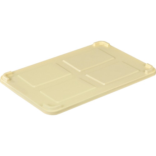 トラスコ中山 リス 食品用コンテナ 127422 パンコンテナー大型用蓋 アイボリー（ご注文単位1枚）【直送品】