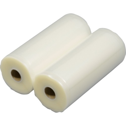 トラスコ中山 SURE エンボス付ナイロンポリ袋 真空袋 ロールタイプ20cm幅 (2本入)(ご注文単位1袋)【直送品】