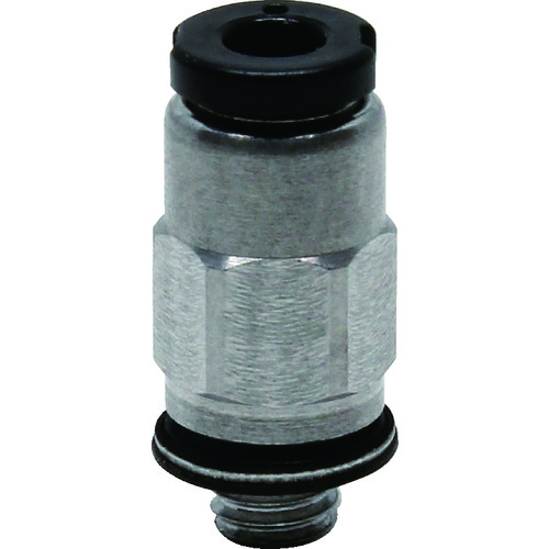 トラスコ中山 ピスコ チューブフィッティング ミニ ストレート(ご注文単位1個)【直送品】