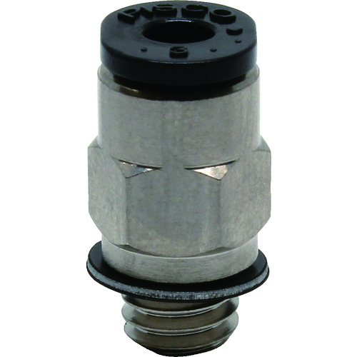 トラスコ中山 ピスコ チューブフィッティングミニ ストレート　809-5344（ご注文単位1個）【直送品】