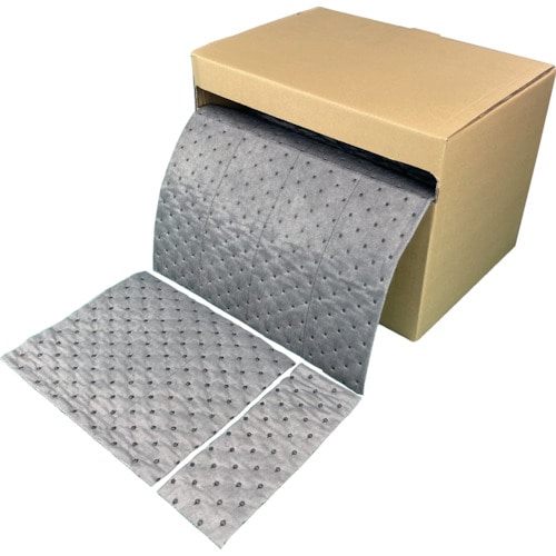 トラスコ中山 JOHNAN 油吸収材 アブラトール ロール ミシン目入り(ご注文単位1箱)【直送品】