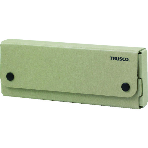 トラスコ中山 TRUSCO 紙製 ペンケース ベージュ(ご注文単位1個)【直送品】