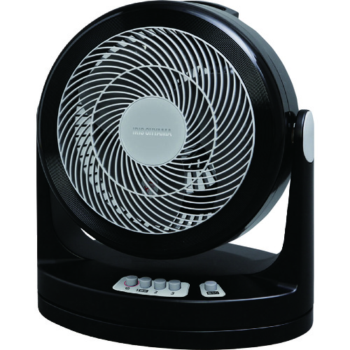 トラスコ中山 IRIS 271090 大型サーキュレーター 首振りタイプ ブラック(ご注文単位1台)【直送品】