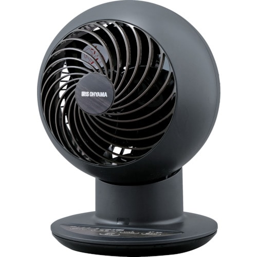 トラスコ中山 IRIS 282765 サーキュレーター アイ 18畳 上下左右首振り ACタイプ マットブラック(ご注文単位1台)【直送品】