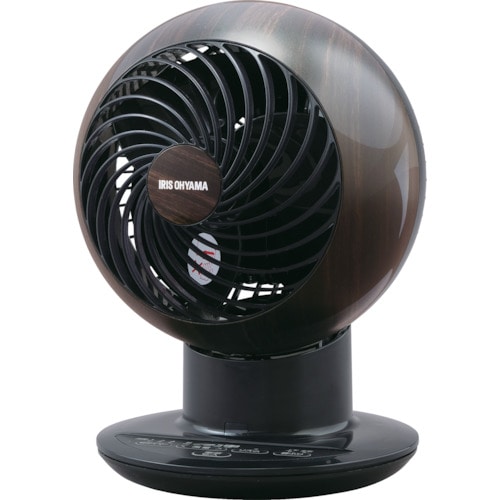 トラスコ中山 IRIS 282763 サーキュレーター アイ 18畳 上下左右首振り ACタイプ ダークブラウン(ご注文単位1台)【直送品】