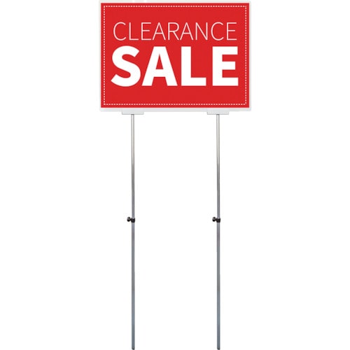 トラスコ中山 TOKISEI プラカードポールBタイプ A1横(ご注文単位1台)【直送品】