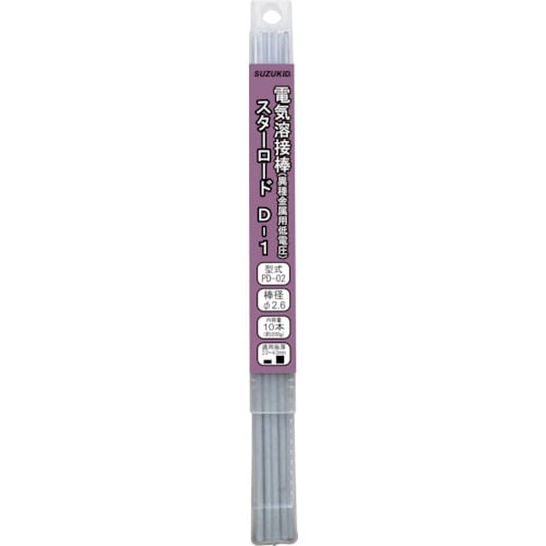 トラスコ中山 SUZUKID スターロードD-1 低電圧異種金属用 2.6φ×200g（ご注文単位1パック）【直送品】