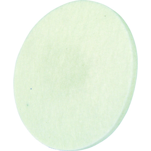 トラスコ中山 ヤナセ フェルト丸シート Φ50(ご注文単位10枚)【直送品】