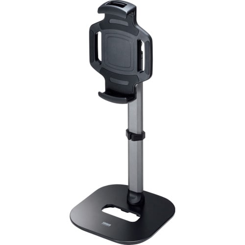 トラスコ中山 SANWA タブレット用伸縮アームスタンド(ご注文単位1個)【直送品】