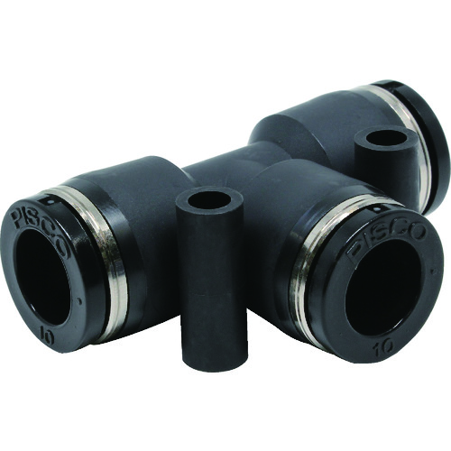 トラスコ中山 ピスコ チューブフィッティング ユニオンティー 290-9405(ご注文単位1個)【直送品】