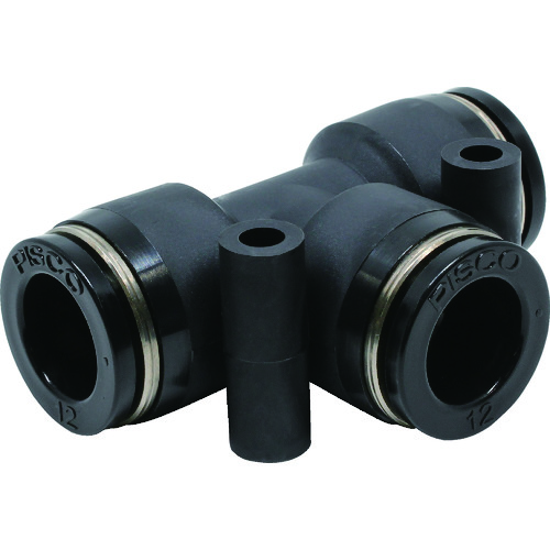 トラスコ中山 ピスコ チューブフィッティング ユニオンティー 290-9413(ご注文単位1個)【直送品】