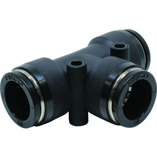 トラスコ中山 ピスコ チューブフィッティング ユニオンティー 290-9421(ご注文単位1個)【直送品】