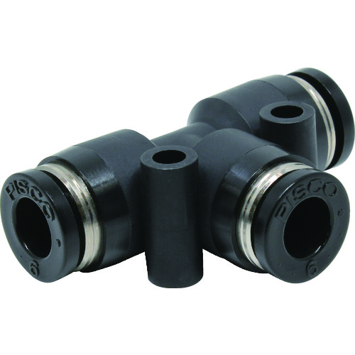 トラスコ中山 ピスコ チューブフィッティング ユニオンティー 290-9383(ご注文単位1個)【直送品】