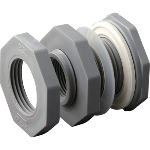 トラスコ中山 スイコー PEフィッティング 25A EPDM(ご注文単位1個)【直送品】