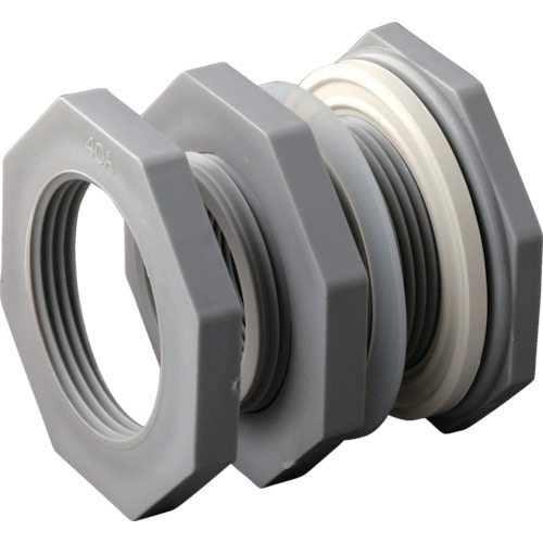 トラスコ中山 スイコー PEフィッティング 40A EPDM(ご注文単位1個)【直送品】