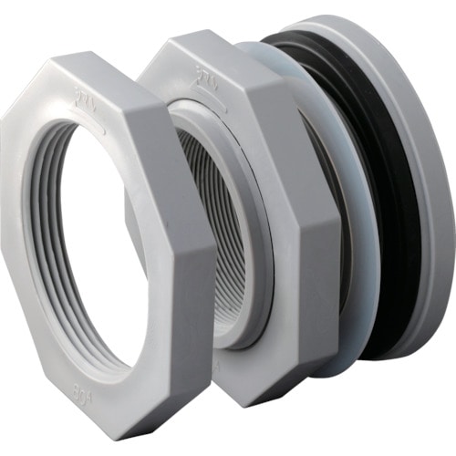 トラスコ中山 スイコー PEフィッティング 80A FKM(ご注文単位1個)【直送品】