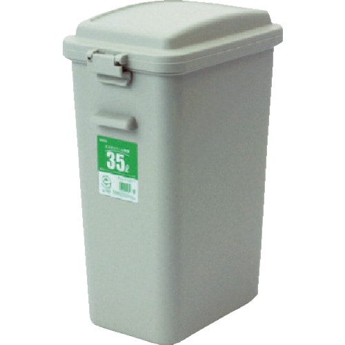 トラスコ中山 積水 エコポリペール角型#35 本体(ご注文単位1個)【直送品】