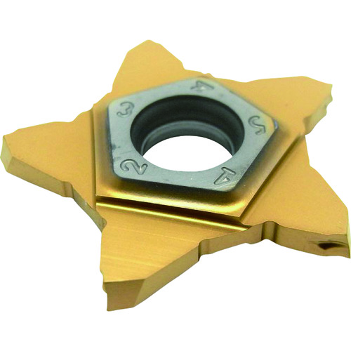 トラスコ中山 イスカル ペンタカット チップ PENTA 24R/L-J IC1008　625-3601（ご注文単位5個）【直送品】