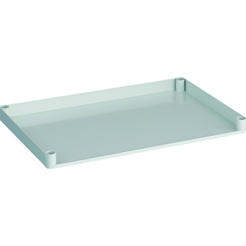 トラスコ中山 TRUSCO スチール製ワゴン用三方棚板 ツールワゴン フェニックスワゴン用 W750×D500 ホワイト(ご注文単位1枚)【直送品】