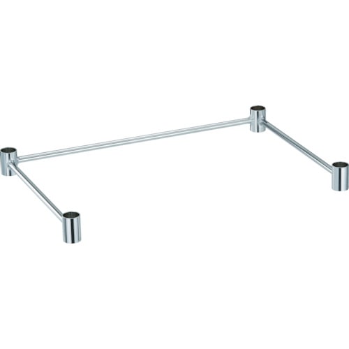 トラスコ中山 TRUSCO スチール製ワゴン用三方枠 ツールワゴン フェニックスワゴン用 W750×D500(ご注文単位1個)【直送品】