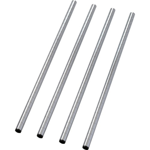 トラスコ中山 TRUSCO ツールワゴン フェニックスワゴン 支柱 H880用 4本入(ご注文単位1組)【直送品】