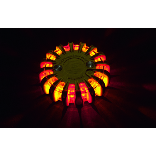 トラスコ中山 PF セーフティライト 赤・黄（ご注文単位1個）【直送品】