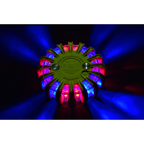 トラスコ中山 PF セーフティライト 赤・青（ご注文単位1個）【直送品】