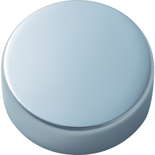 トラスコ中山 TRUSCO パネルフィクス平丸Φ20 クロームメッキ 1個入(ご注文単位1個)【直送品】