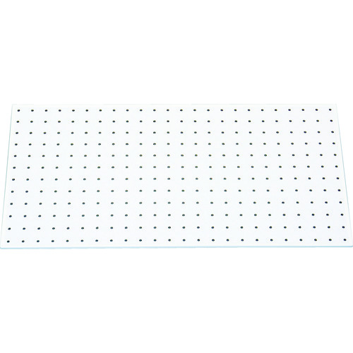 トラスコ中山 光 パンチングボード フレーム付 白 610X305X6.5mm(ご注文単位1枚)【直送品】