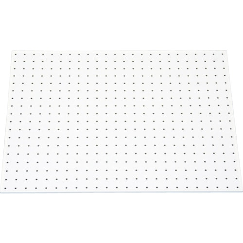 【直送品】トラスコ中山 光 パンチングボード フレーム付 白 610Ｘ455Ｘ6.5ｍｍ（ご注文単位1枚）