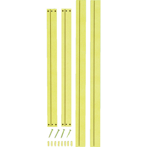 【直送品】トラスコ中山 光 ＭＤＦパンチングボード用フレーム 600Ｘ450用（ご注文単位1セット）