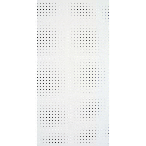 トラスコ中山 光 パンチングボード フレームなし 白 約1200×600(ご注文単位5枚)【直送品】