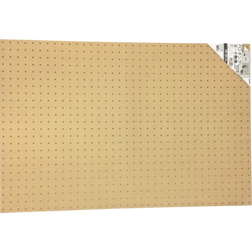 トラスコ中山 光 パンチングボード 無地(MDF) 900X600X3mm(ご注文単位1枚)【直送品】