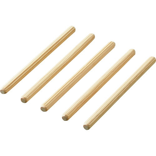 トラスコ中山 光 パンチングボードパーツ 木製フック80MM(ご注文単位1パック)【直送品】