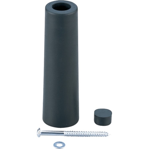 トラスコ中山 光 ゴムクッション戸当り黒1入90mm(ご注文単位1パック)【直送品】