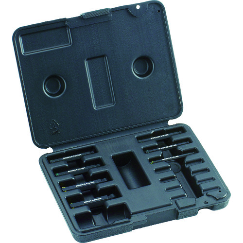 トラスコ中山 ボンダス ボールポイント・プロホールド(R)ビット(全長50mm) インチ セット7本組(1/8-3/8)(ご注文単位1セット)【直送品】